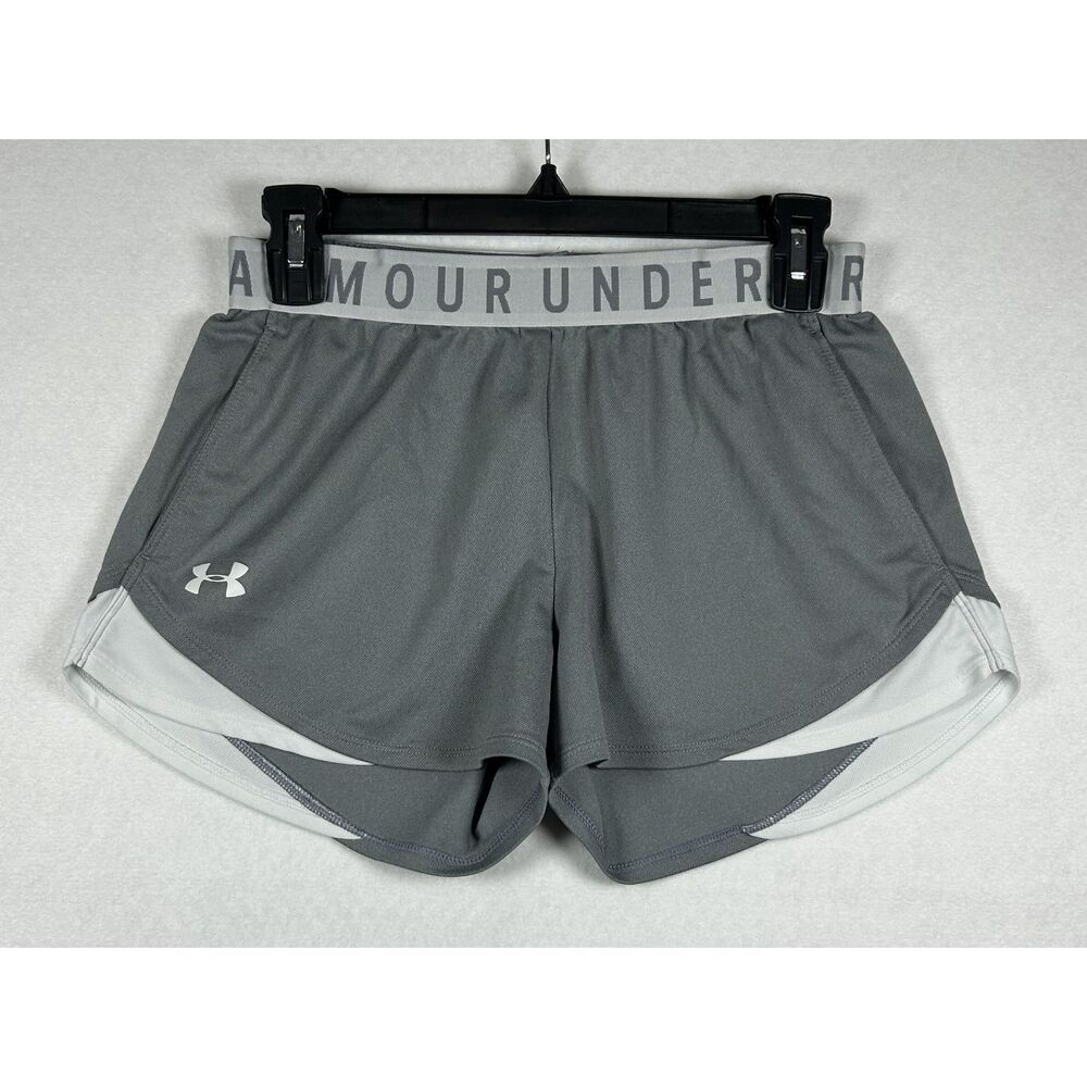 Under Armour Women's Gray Play Up 3.0 Running Shorts - Size Small